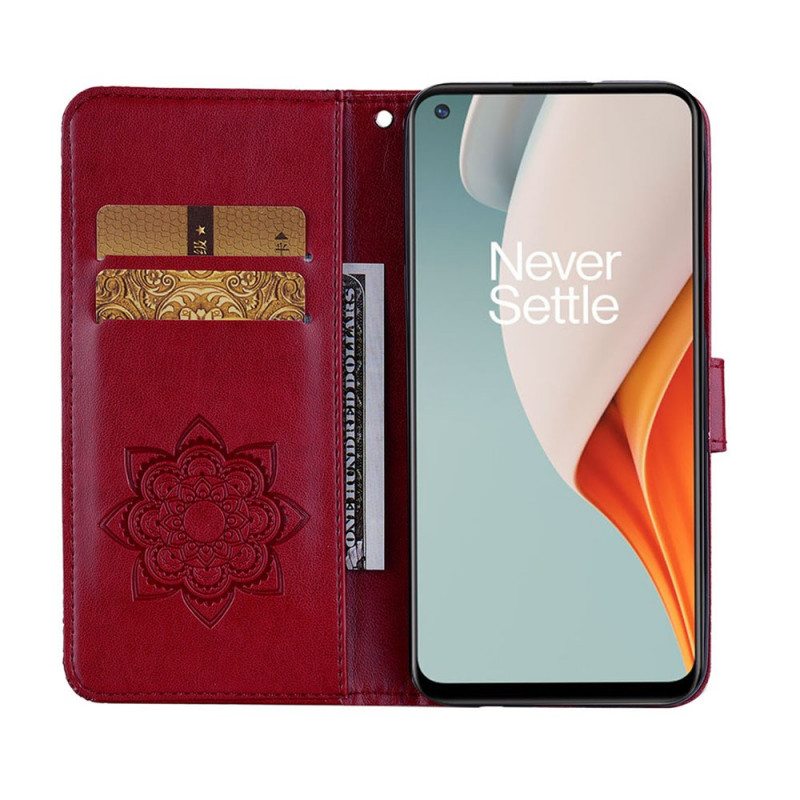 Kotelot OnePlus Nord N100 Pöllö Mandala Ja Charm