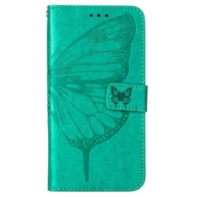 Kotelot OnePlus Nord N100 Suojaketju Kuori Strappy Butterfly Design