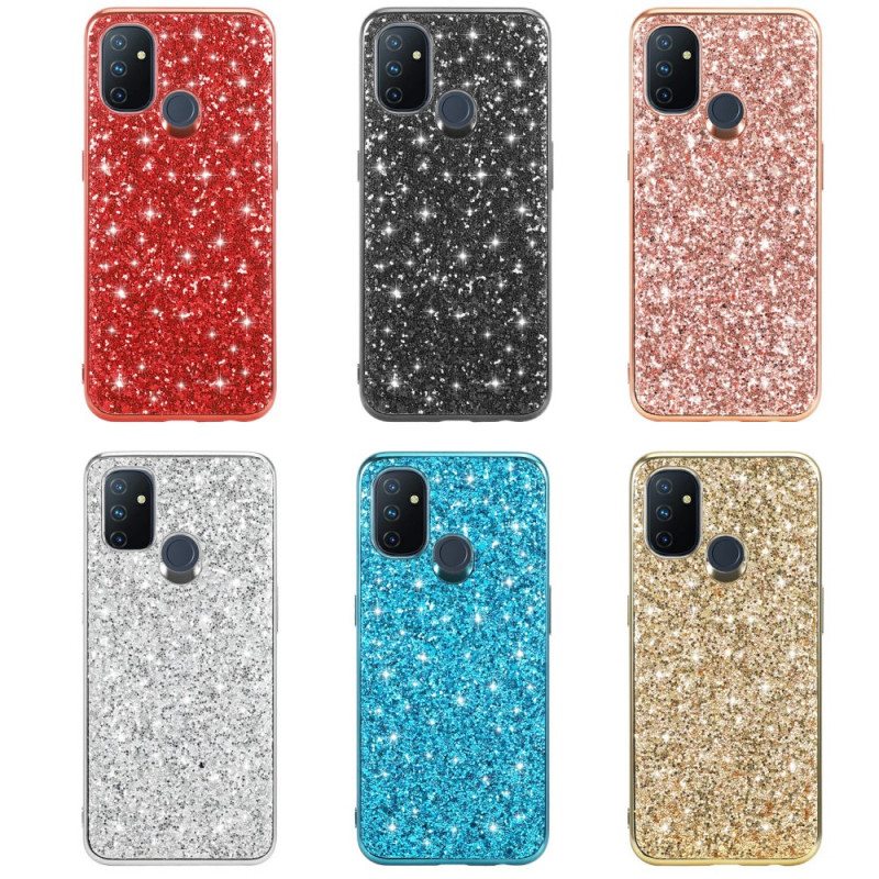 Kuori OnePlus Nord N100 Glitter Hybridi