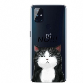 Kuori OnePlus Nord N100 Kissa Joka Sanoo Ei