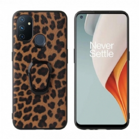 Kuori OnePlus Nord N100 Leopard-tyylinen Rengastuki