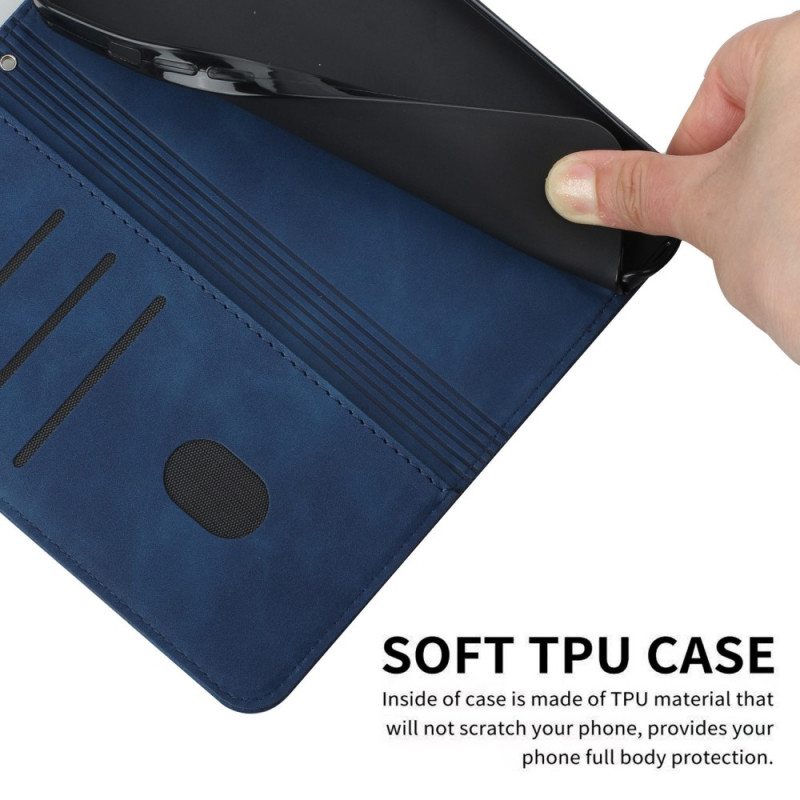 Puhelinkuoret OnePlus Nord N100 Kotelot Flip Nahkatyylinen S-design