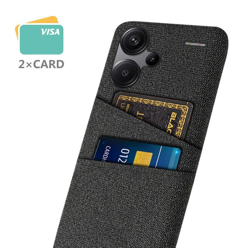 Case Xiaomi Redmi Note 13 Pro Plus 5g Puhelinkuoret Kangas Korttipidike