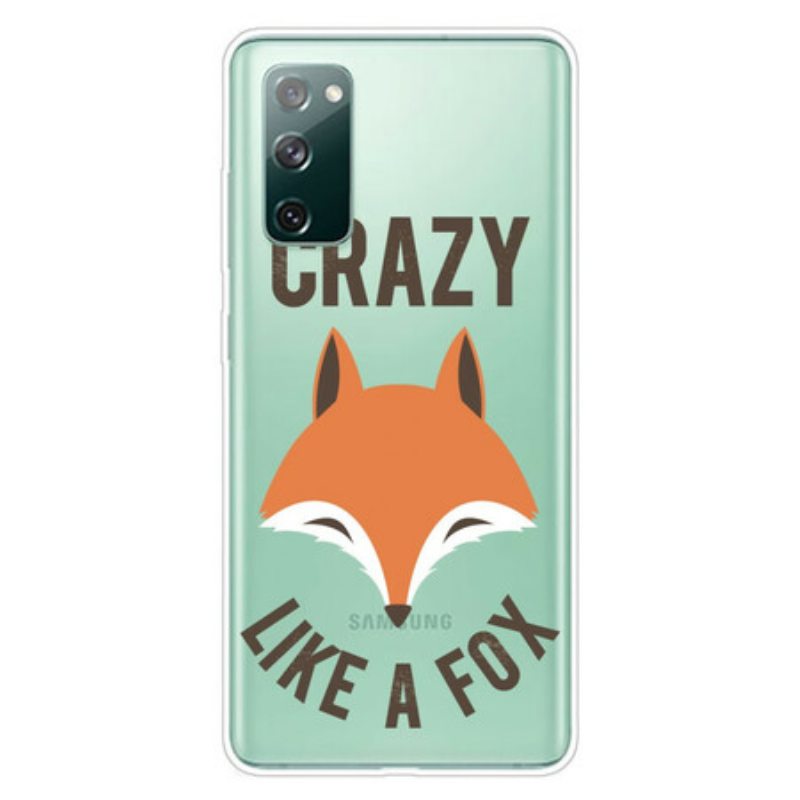 Case Samsung Galaxy S20 FE Kettu / Hullu Kuin Kettu