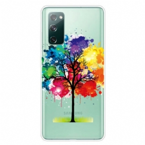 Case Samsung Galaxy S20 FE Saumaton Akvarellipuu