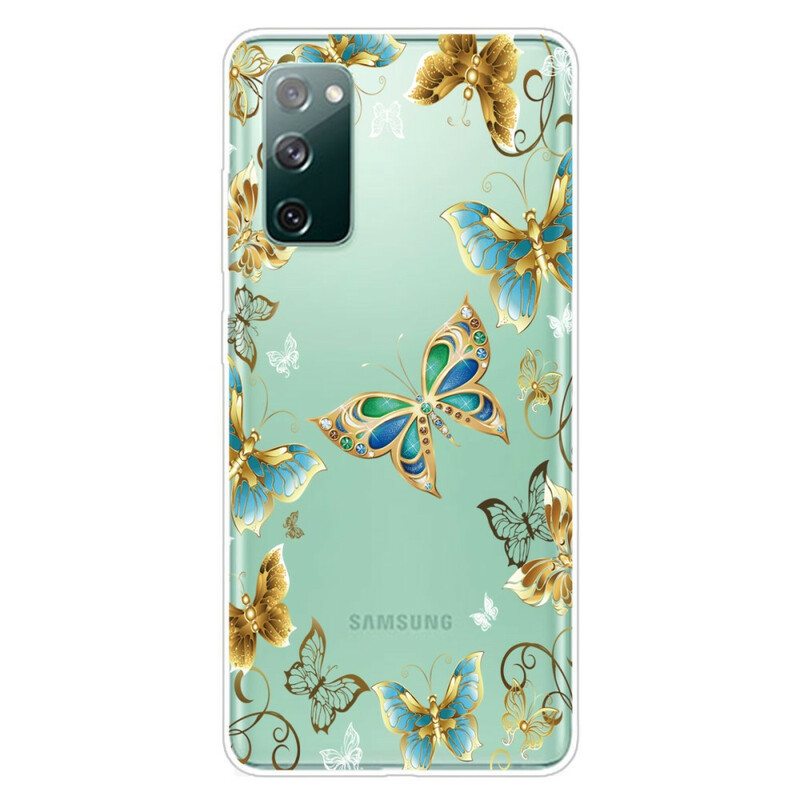 Kuori Samsung Galaxy S20 FE Design-perhosia