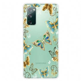 Kuori Samsung Galaxy S20 FE Design-perhosia