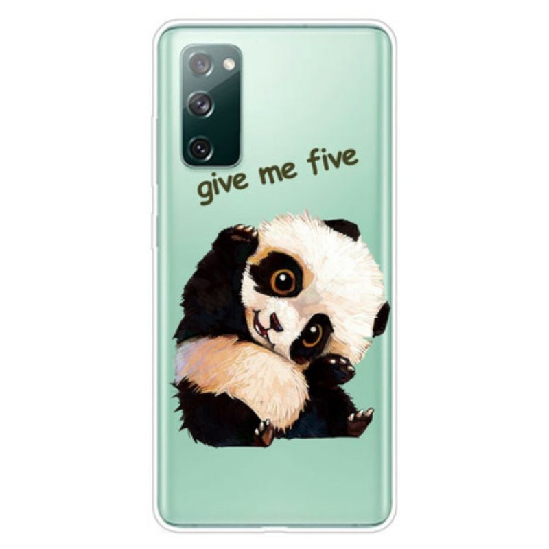 Kuori Samsung Galaxy S20 FE Saumaton Panda Anna Minulle Viisi