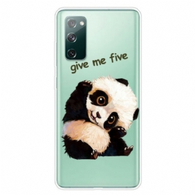 Kuori Samsung Galaxy S20 FE Saumaton Panda Anna Minulle Viisi