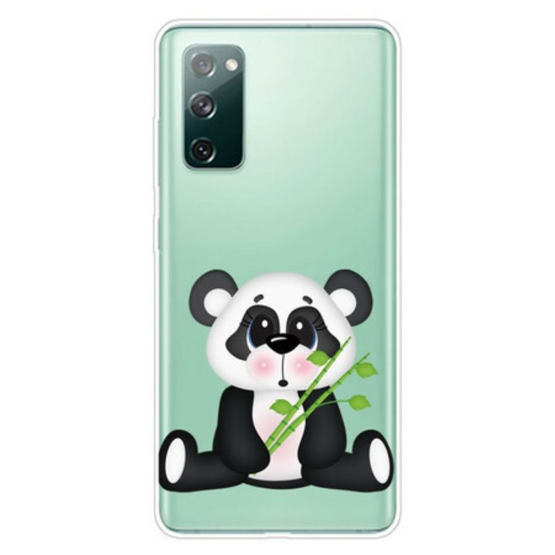 Kuori Samsung Galaxy S20 FE Saumaton Surullinen Panda