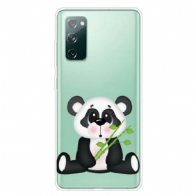 Kuori Samsung Galaxy S20 FE Saumaton Surullinen Panda