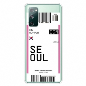 Kuori Samsung Galaxy S20 FE Soul Boarding Pass