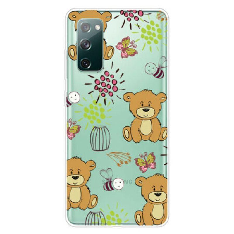 Kuori Samsung Galaxy S20 FE Teddy Bears Toppi