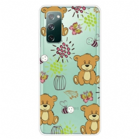 Kuori Samsung Galaxy S20 FE Teddy Bears Toppi