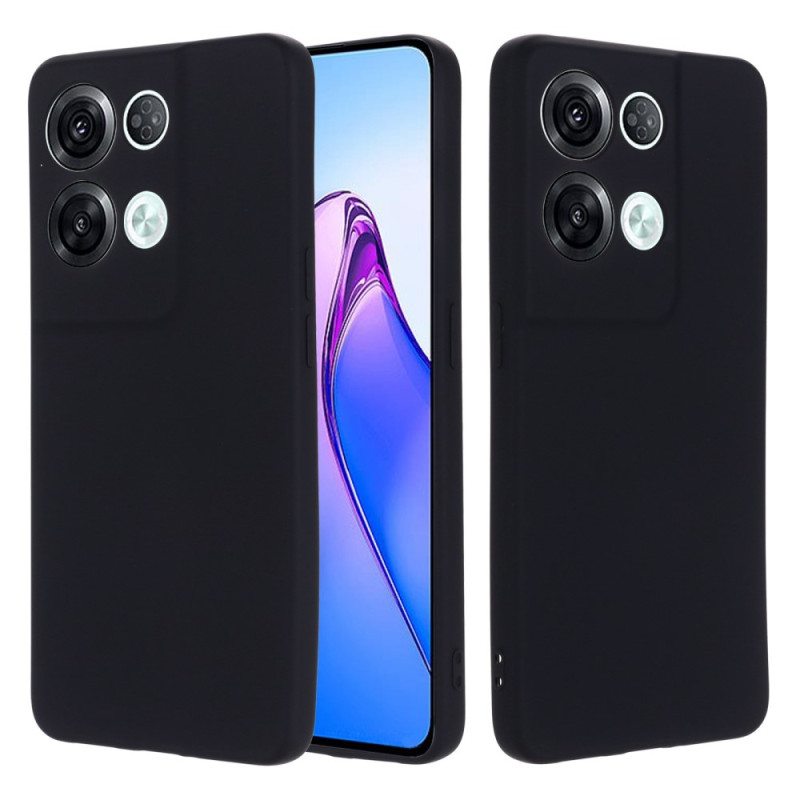 Case Oppo Reno 8 Pro Suojaketju Kuori Strappy Nestemäinen Silikoni