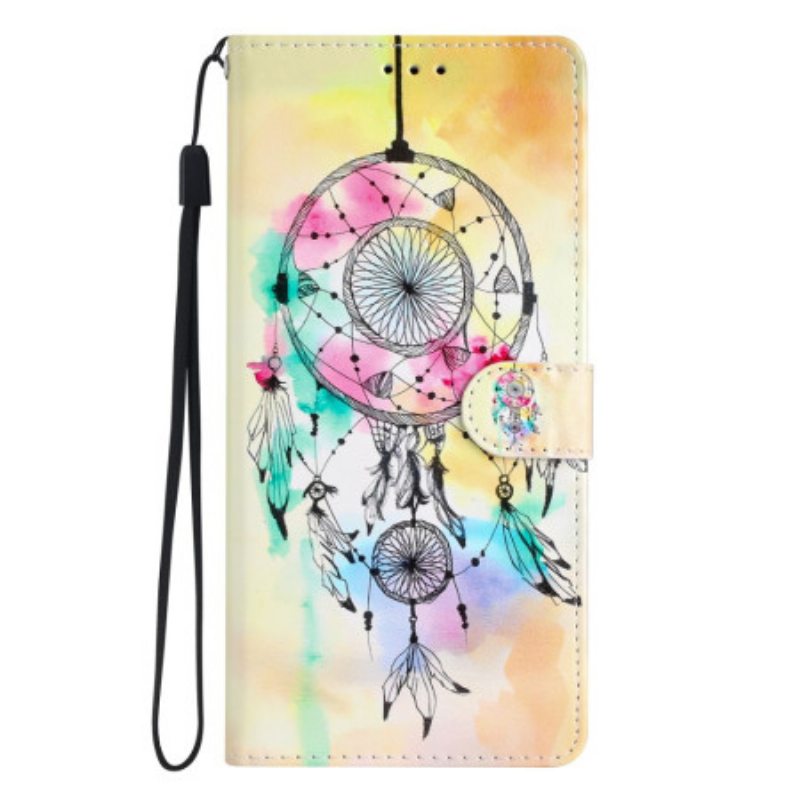 Flip Case Oppo Reno 8 Pro Suojaketju Kuori Hihna Dream Catcher