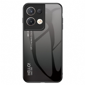 Kuori Oppo Reno 8 Pro Karkaistu Lasi Hello