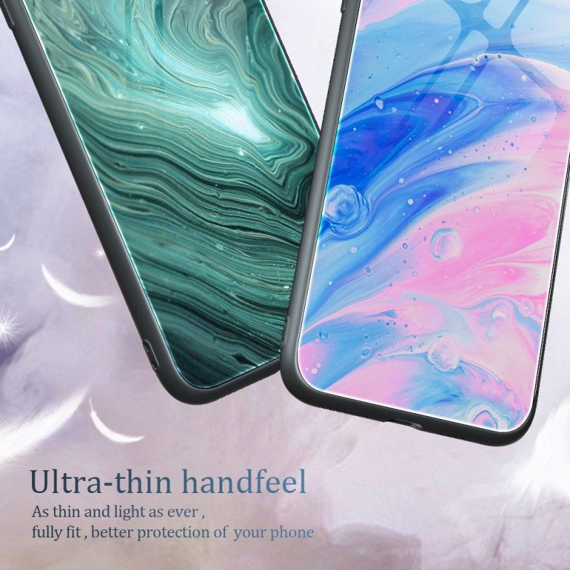 Kuori Oppo Reno 8 Pro Marmorivärit Karkaistu Lasi