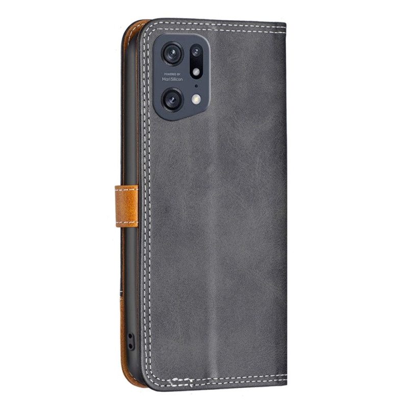 Flip Case Oppo Find X5 Pro Binfen Color Hihna