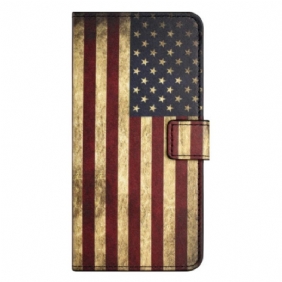 Kotelot iPhone 15 Vintage Usa:n Lippu