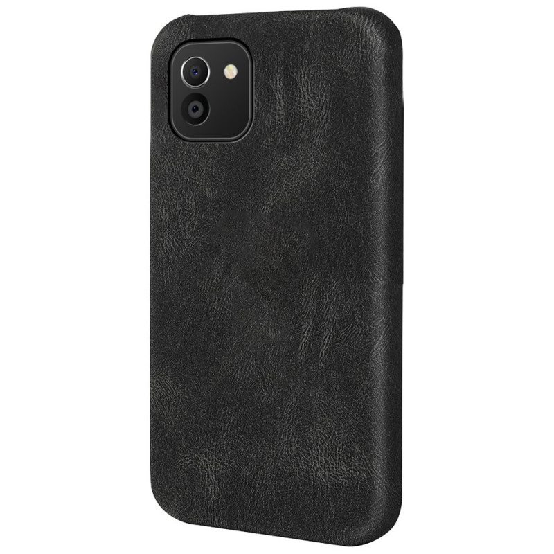 Kuori Samsung Galaxy A03 Uusia Värejä Elegance Leather Effect