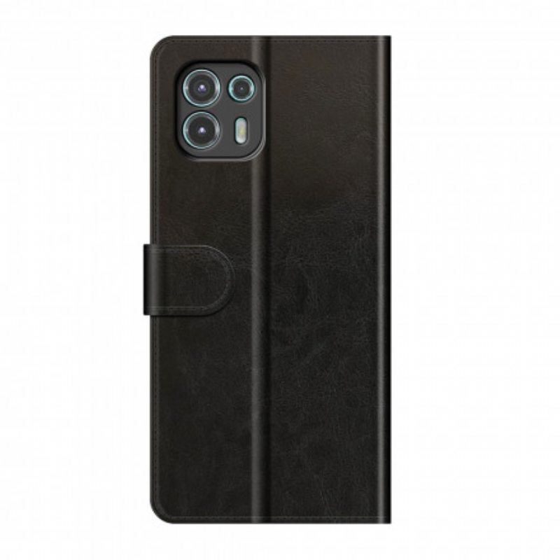 Flip Case Motorola Edge 20 Lite Ultra-keinonahka