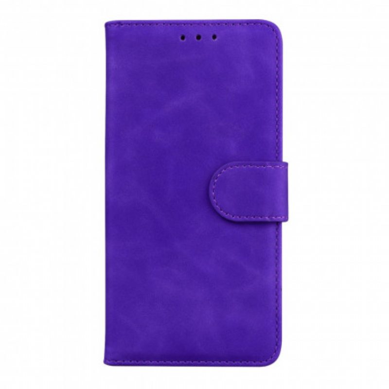 Flip Case Motorola Edge 20 Lite Vintage Couture -nahkatyyli