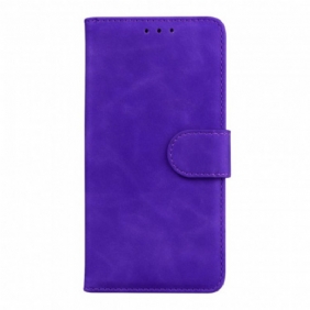 Flip Case Motorola Edge 20 Lite Vintage Couture -nahkatyyli