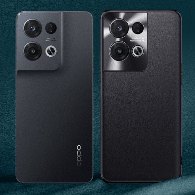 Kuori Oppo Reno 8 Ensiluokkainen Keinonahka