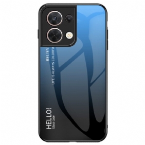 Kuori Oppo Reno 8 Karkaistu Lasi Hello