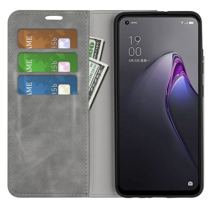 Puhelinkuoret Oppo Reno 8 Kotelot Flip Klassinen Muotoilu