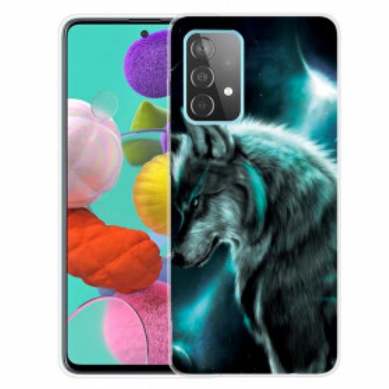 Case Samsung Galaxy A32 Kuninkaallinen Susi