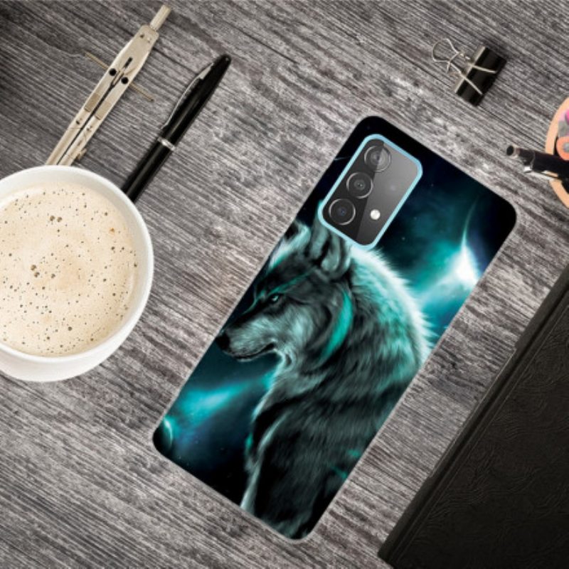 Case Samsung Galaxy A32 Kuninkaallinen Susi