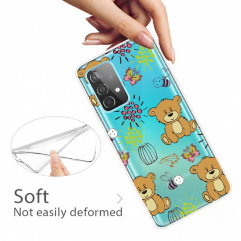 Case Samsung Galaxy A32 Teddy Bears Toppi