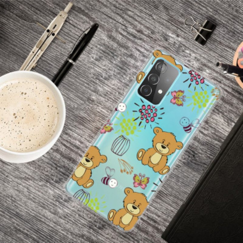 Case Samsung Galaxy A32 Teddy Bears Toppi