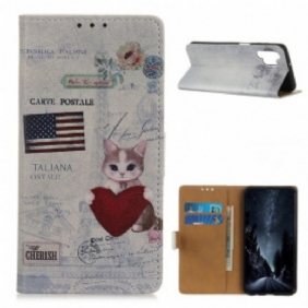 Kotelot Samsung Galaxy A32 Traveller Cat