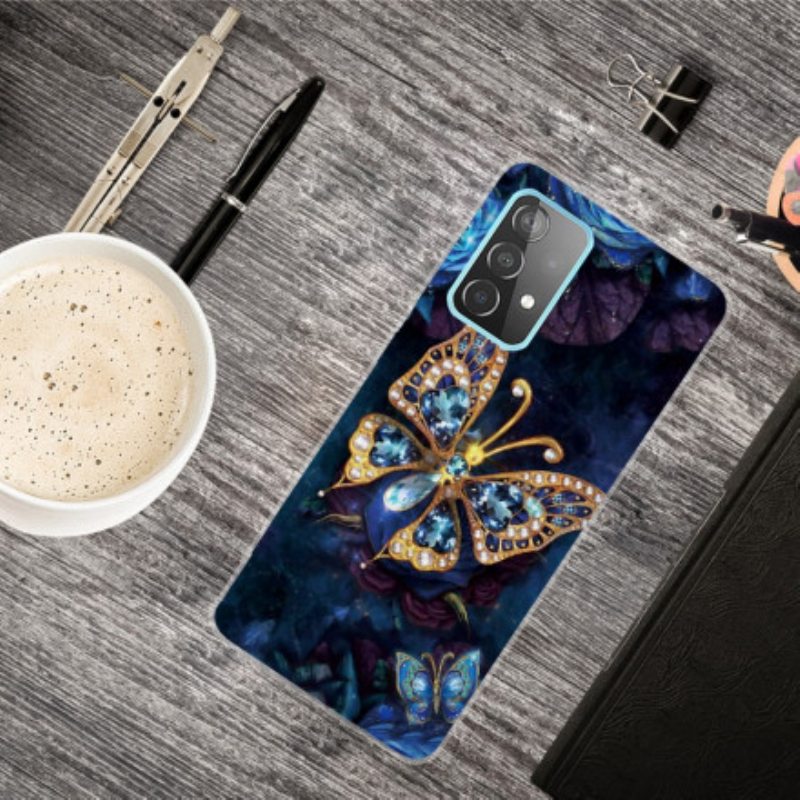 Kuori Samsung Galaxy A32 Butterfly Luxury