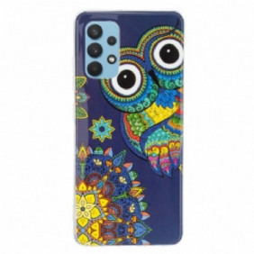 Kuori Samsung Galaxy A32 Fluoresoiva Pöllön Mandala