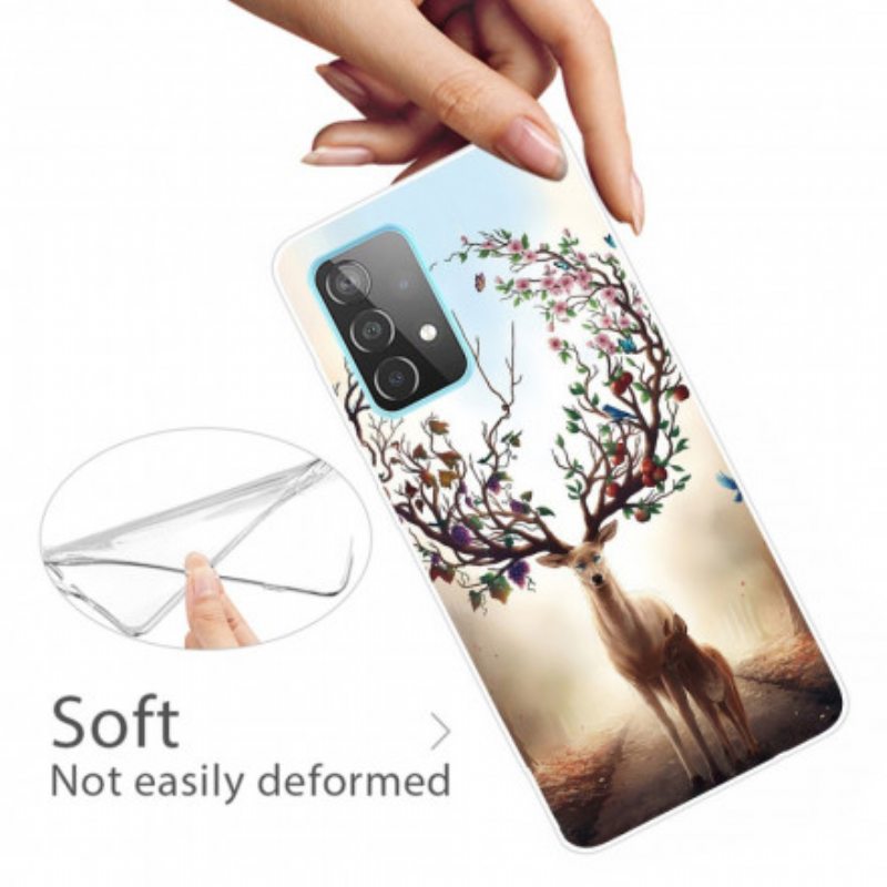 Kuori Samsung Galaxy A32 Joustava Deer