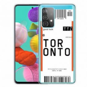 Kuori Samsung Galaxy A32 Toronto Boarding Pass