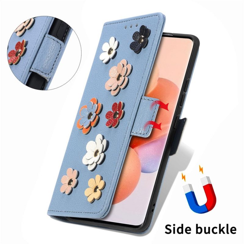 Kotelot Xiaomi 12 Lite 3d Kukkia