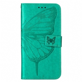 Kotelot Xiaomi 12 Lite Butterfly Design Kaulanauhalla