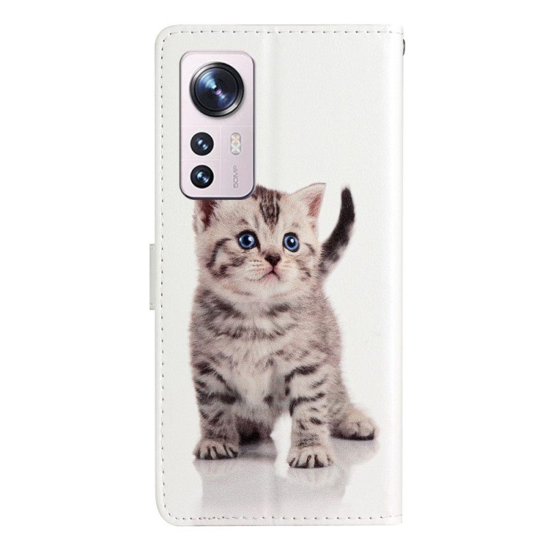 Kotelot Xiaomi 12 Lite Suojaketju Kuori Strappy Kitten