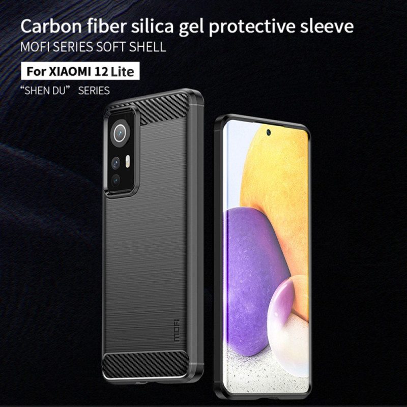 Kuori Xiaomi 12 Lite Mofi Harjattu Hiilikuitu