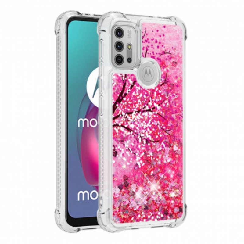 Case Moto G30 / G10 Glitter Tree