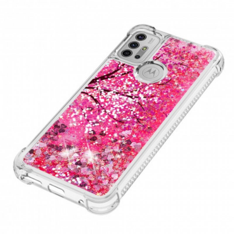 Case Moto G30 / G10 Glitter Tree