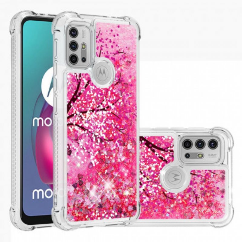 Case Moto G30 / G10 Glitter Tree