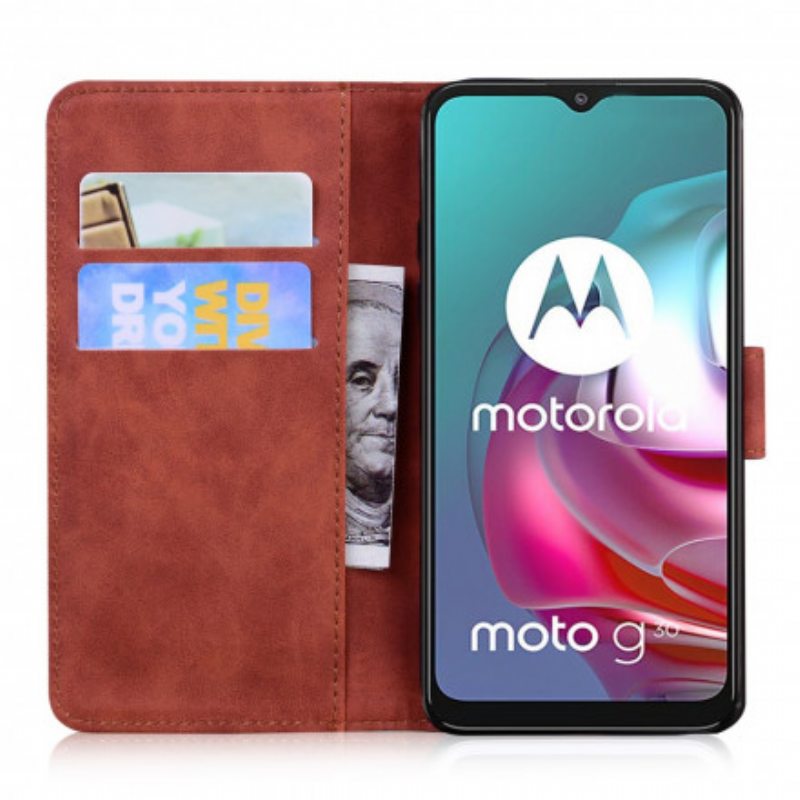 Kotelot Moto G30 / G10 Tiger-kasvoprintti