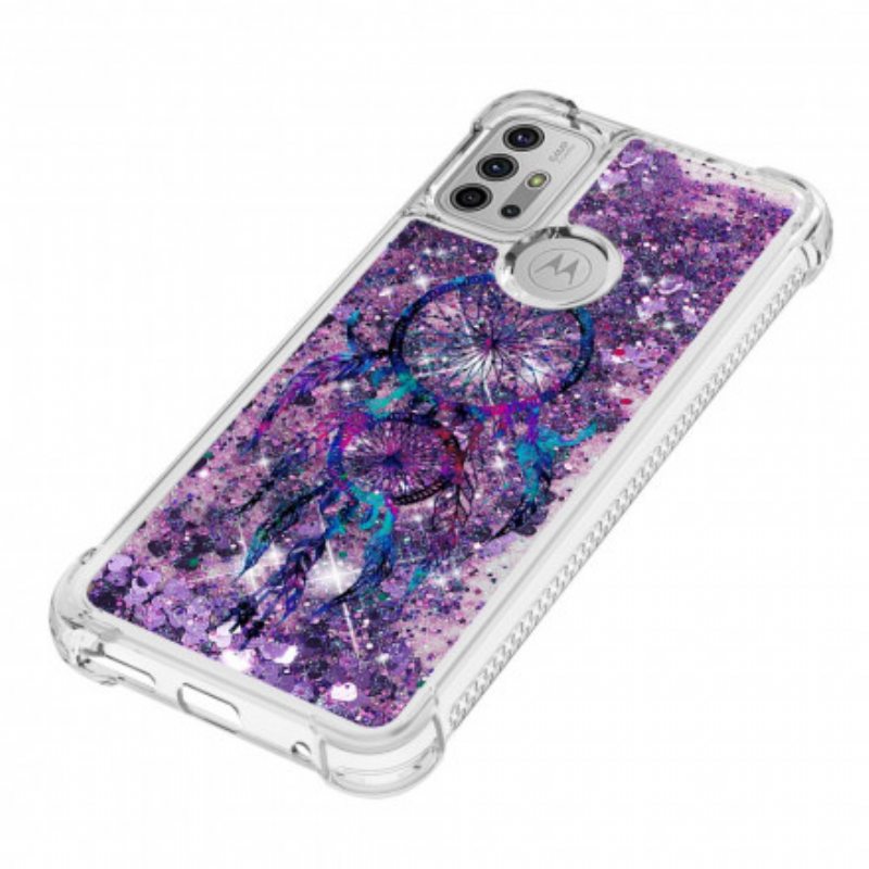 Kuori Moto G30 / G10 Glitter Dream Catcher