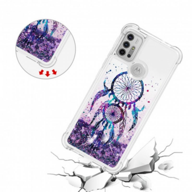 Kuori Moto G30 / G10 Glitter Dream Catcher